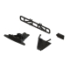 Arrma - Lower Skid And Bumper Mount Set Black (ARA-1577)