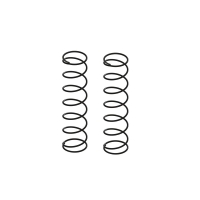 Arrma - Shock Springs 80mm 0.547N/mm (3.12lb/in) (2) (ARA-1803)