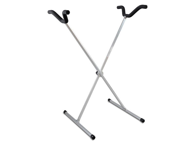 Modellständer X silber