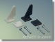 MP JET - Small control horn dia.1.6mm White 2 pcs (1MP2212W)