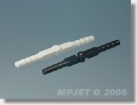 MP JET - 2533 Nylon pin type hinges 3,5x48 mm Black 12 pcs (1MP2533)
