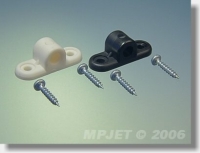 MP JET - 2624 Nylon gear block 6mm 2pcs Black (1MP2624)