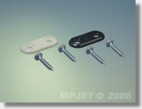 MP JET - 2630 Nylon landing gear strap Small Black 4 pcs (1MP2630)