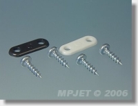 MP JET - 2632 Nylon landing gear strap Black 4pcs (1MP2632)