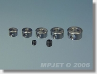 MP JET - 2804 Brass wheel collar 4 mm 4 pcs (1MP2804)
