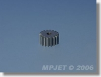 MP JET - 8080 Pinion wheel 18 teeth, dia.2,3mm for 3,33:1, modul 0,5 (1MP8080)