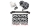Hobbytech - CRX2 313MM OVERDRIVE CONVERSION KIT (CRX-264)