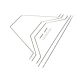 E-flite - Float Strut Set: J-3 Cub 10cc 82.5 (EFLA5606)