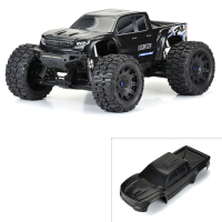 Pro-Line Racing - 1/5 Pre-Cut Brute Bash Armor Black Body: X-MAXX (PRO351318)