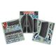 Pro-Line Racing - 1/5 Pre-Cut Brute Bash Armor Black Body: X-MAXX (PRO351318)
