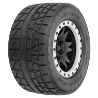 Pro-Line Racing - 1/5 Menace HP BELTED Pro-Loc F/R X-MAXX MTD 24mm Blk/Gry Impulse (2) (PRO1025613)