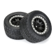 Pro-Line Racing - 1/5 Menace HP BELTED Pro-Loc F/R X-MAXX MTD 24mm Blk/Gry Impulse (2) (PRO1025613)