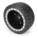 Pro-Line Racing - 1/5 Menace HP BELTED Pro-Loc F/R X-MAXX MTD 24mm Blk/Gry Impulse (2) (PRO1025613)