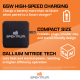 S100 1x100W USB-C Smart Charger 65W