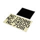 Hangar 9 - Starburst Decal Sheet: Clipped Wing J-3 Cub...