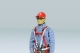 Segler Pilotenpuppe 1:5 / 34 cm