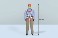 Segler Pilotenpuppe 1:3,5 / 49,5 cm