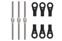 OMP - M7 Servo Linkage Rods (OSHM7022)