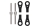 OMP - M7 Rotor Head Linkage Rods (OSHM7023)