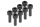 OMP - M7 Hex Screw M2.5x8 (OSHM7106)