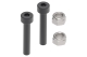 OMP - M7 Hex Screw (Half Thread) W/Nut M4x23 (OSHM7121)