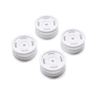 Axial - 1.0 Bronco Heritage Wheels White: SCX24 (AXI-2184)