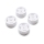 Axial - 1.0 Bronco Heritage Wheels White: SCX24 (AXI-2184)