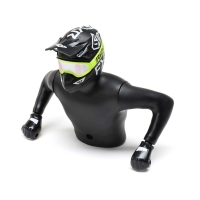 Losi - Rider Figure Upper FXR Yellow: Promoto-SM (LOS-2284)