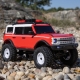 Axial - 1/24 SCX24 Ford Bronco Heritage Edition 4X4 RTR Brushed Rock Crawler (Battery &amp; Charger Included) Red (AXI00006V2T6)