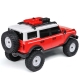 Axial - 1/24 SCX24 Ford Bronco Heritage Edition 4X4 RTR Brushed Rock Crawler (Battery &amp; Charger Included) Red (AXI00006V2T6)