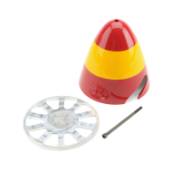 Hangar 9 - Painted Aluminum Spinner: P-51D 60cc (HAN477020)