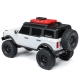 Axial - 1/24 SCX24 Ford Bronco 4X4 RTR Brushed Rock Crawler (Battery &amp; Charger Included) White (AXI00006V2T4)
