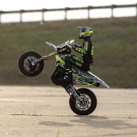 Losi - 1/4 Promoto-SM FXR Supermoto Motorcycle RTR Basic White (LOS-2272)
