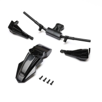 Losi - Fender Handguards & Handle Bars Black: Promoto-SM (LOS-2281)