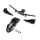 Losi - Fender Handguards & Handle Bars Black: Promoto-SM (LOS-2281)