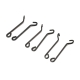 Losi - Lean Bar Spring Set 2.3 2.5 2.7mm: Promoto-MX/SM...
