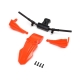 Losi - Fender Handguards & Handle Bars Orange: PM-SM...