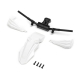 Losi - Fender Handguards & Handle Bars White:...