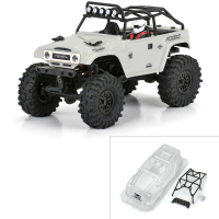 Pro-Line Racing - 1/24 1979 Toyota Land Cruiser FJ40 Clear Body with Trail Cage: SCX24 (PRO366300)