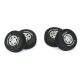 Pro-Line Racing - 1/16 Mirage TT F/R Tires MTD 12mm Silver Impulse (4): Mojave Grom (PRO1025310)