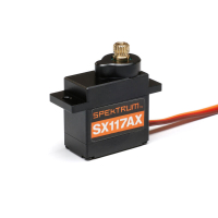 Spektrum - SX117 Micro Metal Gear / Case Servo 250mm Lead (SPMSSX117AX)