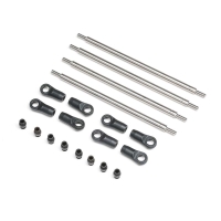 Axial - Rear Upper/Lower Links Set Titanium: AXP8 (AXI-2205)