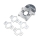 Axial - Transmission Motor Plate Aluminum AT6: AXP8 (AXI-2195)