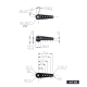 Aluminium Servo arm HPS06