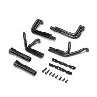 Losi - Header Set Matte Black: 22S Sprint (LOS-1897)