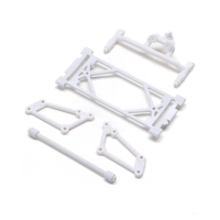 Losi - Front Wing Mount Set White: 22S Sprint (LOS-2404)