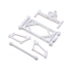 Losi - Front Wing Mount Set White: 22S Sprint (LOS-2404)