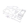 Losi - Cage Set White: 22S Sprint (LOS-2409)