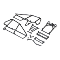 Losi - Cage Set Black: 22S Sprint (LOS-2424)