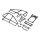 Losi - Cage Set Black: 22S Sprint (LOS-2424)